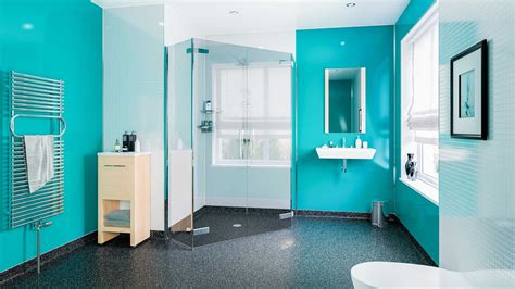 Hygienic PVC Wall Cladding Sheets - Polarex PC023 Aqua Green | Bathroom wall cladding, Pvc wall ...