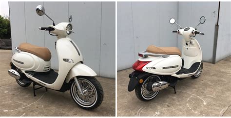 This Chinese Scooter Is A Hilarious Copycat Version Of Vespa ZX 125