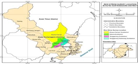 Map of Kutai Kartanegara Regency | Download Scientific Diagram