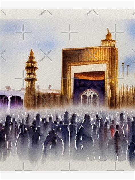 "Kaaba Watercolor Painting for muslims,Islamic Wall Art, Islamic Home ...