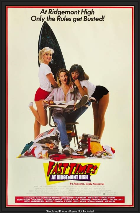 "Fast Times at Ridgemont High," starring Sean Penn, Jennifer Jason ...