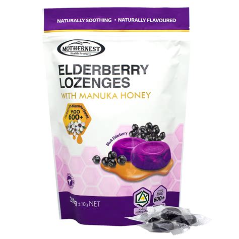 Elderberry Lozenges with Manuka Honey 250g– GGH