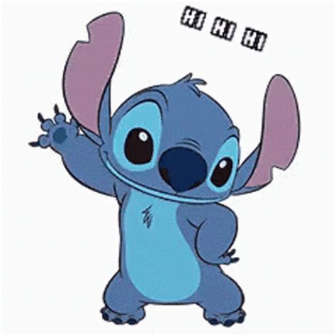 Hi Stitch GIF - Hi Stitch - Discover & Share GIFs