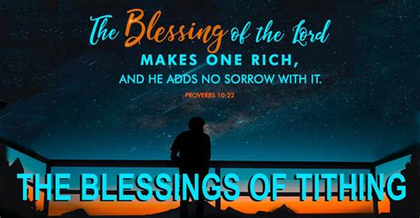 THE BLESSINGS OF TITHING — Amazing Love