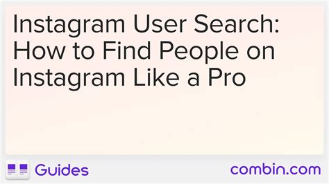 Instagram User Search: How to Find People on Instagram Like a Pro - YouTube