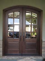 Wooden Front Doors With Glass