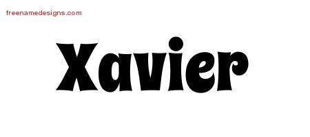 xavier Archives - Free Name Designs