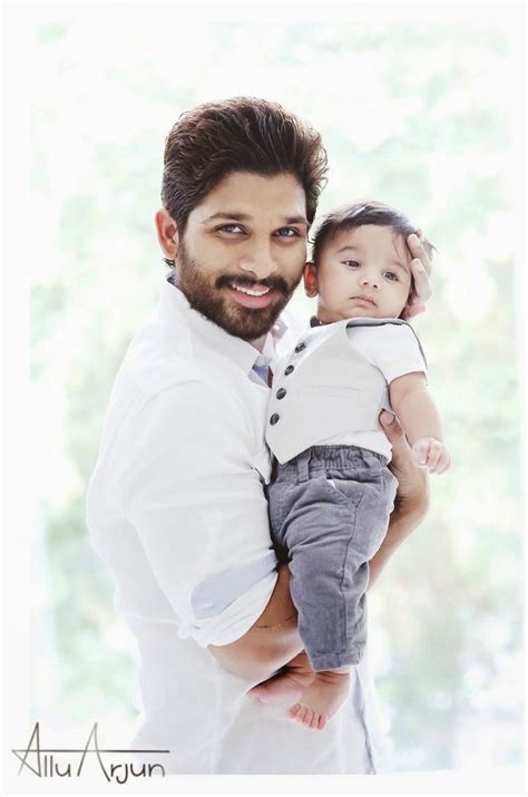 Stylish King ~ Allu Arjun: Bunny with His Son Ayaan