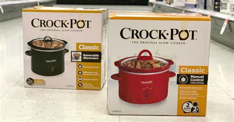 Crock-Pot 2-Quart Slow Cooker Only $7.99 at Target.com
