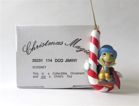 JIMINY CRICKET Christmas ORNAMENT Disney Movie Pinocchio - Etsy