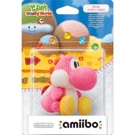 Pink Yarn Yoshi amiibo | Nintendo Official UK Store