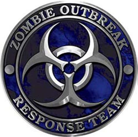 Zombie Response Team Decal - Etsy