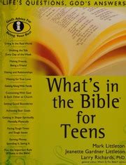 What's in the Bible for teens : life's questions, God's answers ...