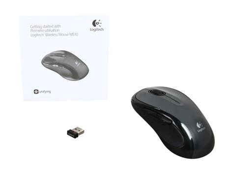 Logitech M510 Wireless Computer Mouse for PC with USB Unifying Receiver - Black - Newegg.com