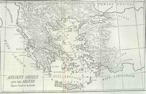 Map of Ancient Greece