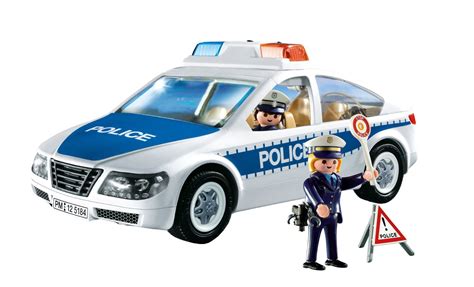 Playmobil Police Car with Flashing Light - Best Educational Infant Toys ...