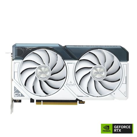 ASUS Dual GeForce RTX™ 4060 White OC Edition 8GB GDDR6 | Graphics Card| ASUS Global