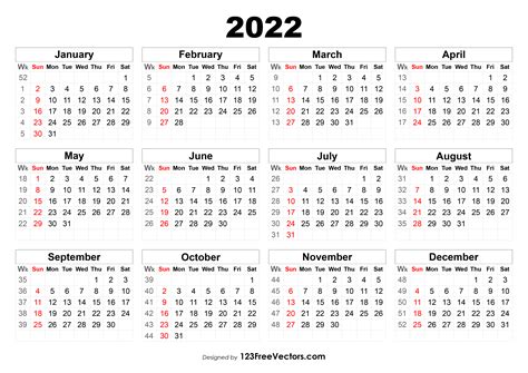 Awasome 2022 Calendar Week Numbers Ideas – 2022-23 Calendar Ideas