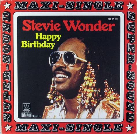 Stevie Wonder - Happy Birthday (1981, Vinyl) | Discogs