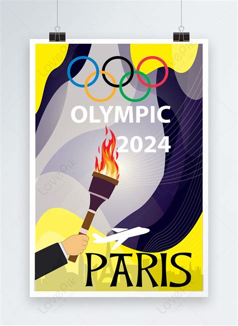 2024 Paris Olympics Poster Drawing - Hatti Koralle