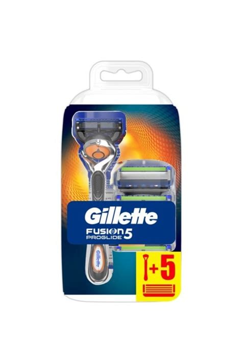 Gillette Fusion Proglide + 5 Tıraş Bıçağı Fiyatı, Yorumları - Trendyol