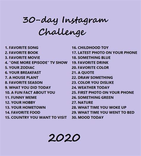 30-day Instagram challenge | Sfondi per ipod, Idee foto instagram ...