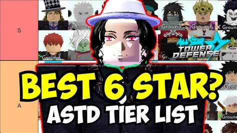 Best 6 Star in All Star Tower Defense? 6 Star Tier List ASTD - YouTube