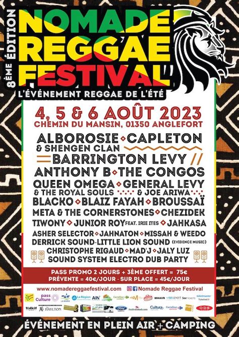 Nomade Reggae Festival 2023 - reggaeville.com