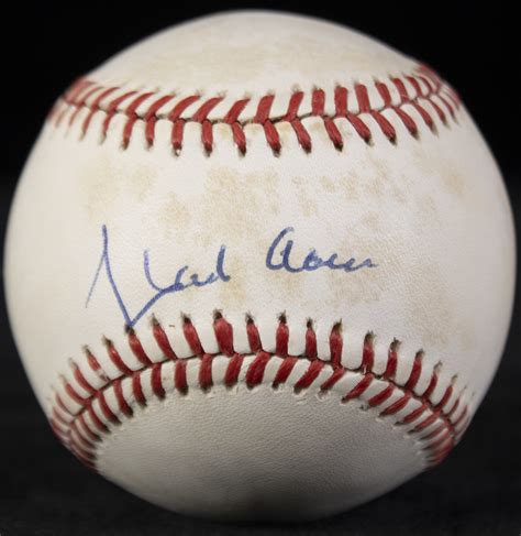 Hank Aaron - Autographed Signed Baseball | HistoryForSale Item 112926