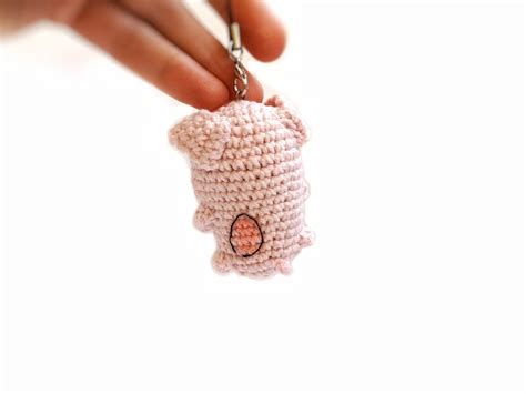 Waddles gravity falls waddles pig plush pig toy Crocheted Mini | Etsy