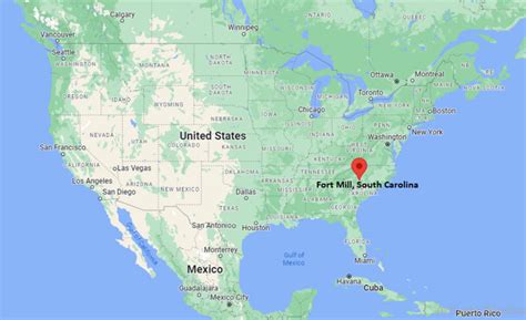 Where is Fort Mill, SC, USA? | Location Map of Fort Mill, South Carolina