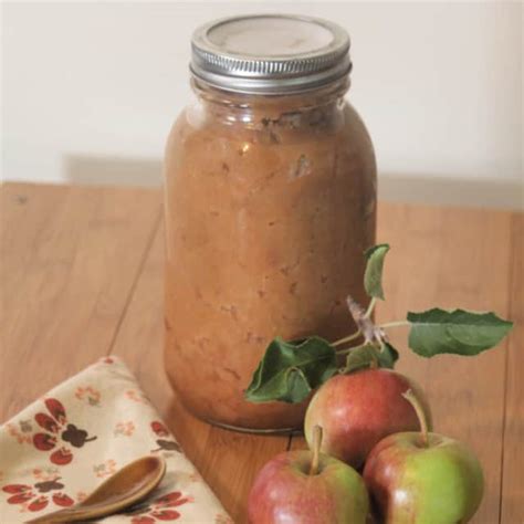 Canning Chunky Applesauce | Homespun Seasonal Living