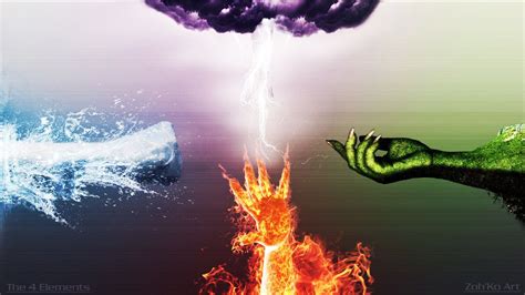 The Four Elements | The 4 Elements by Zohko on deviantART 4 Elements ...