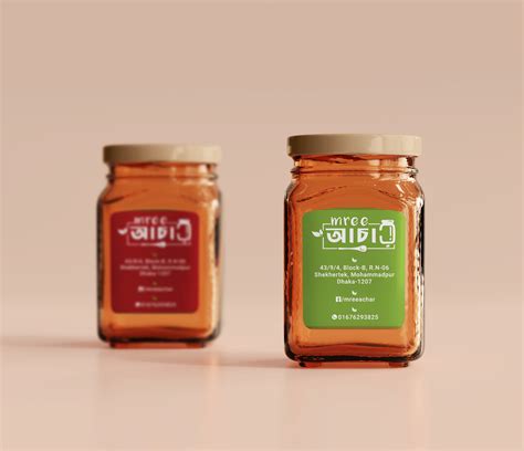 Glass Jar Labels Illustration :: Behance