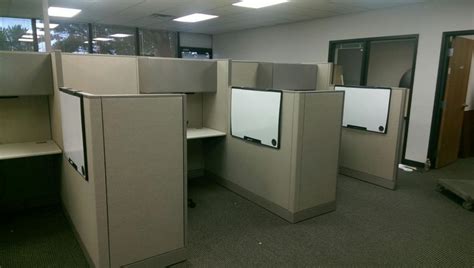 Used Office Cubicles : Used Office Cubicles - Allsteel Drop Down at Furniture Finders