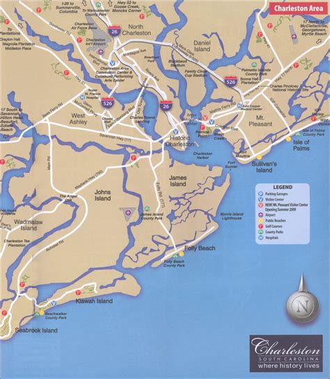 Helpful Charleston SC Maps (2024) | Public Restroom and Public Parking