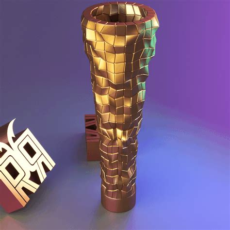 patterned vase | 3D models download | Creality Cloud