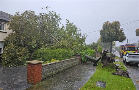 It's raining, it's pouring: Dramatic Storm Agnes photos from across Ireland