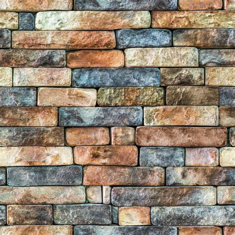 Multicolored stone wall – Free Seamless Textures - All rights reseved