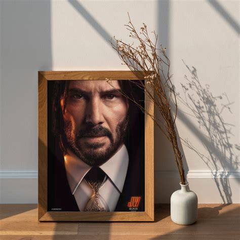 John Wick Poster John Wick 4 Poster Movie Poster Vintage - Etsy