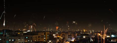 Diwali Night Hyderabad Skyline | this shot is taken from my … | Flickr