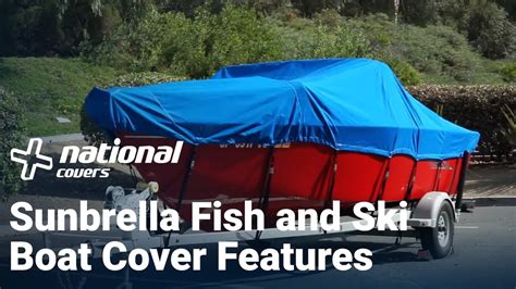 Fish and Ski Boat Cover Features - Sunbrella | National Covers - YouTube