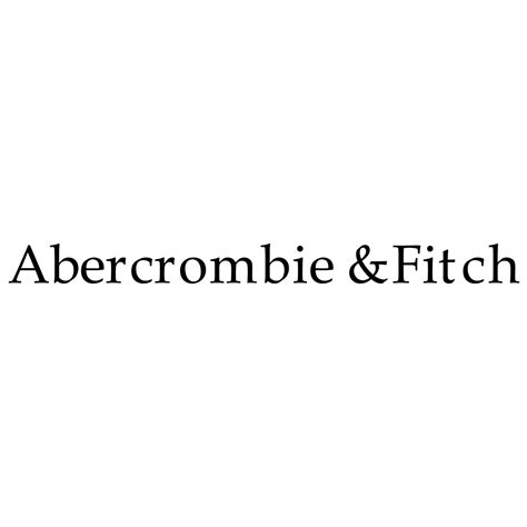 Abercrombie & Fitch Logo Black and White – Brands Logos