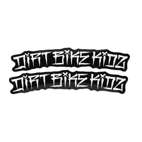 Dirt Bike Kidz - Motocross Front Fender Decals