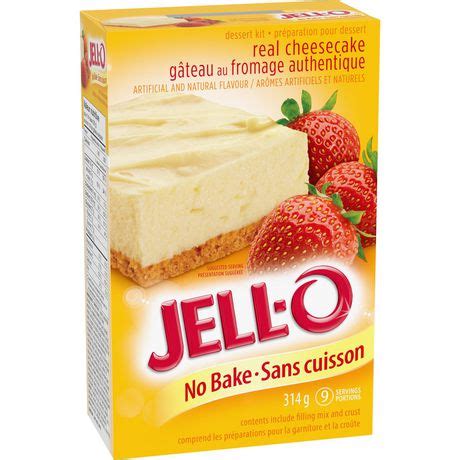 Jell-O No Bake Classic Cheesecake Dessert Kit | Walmart Canada