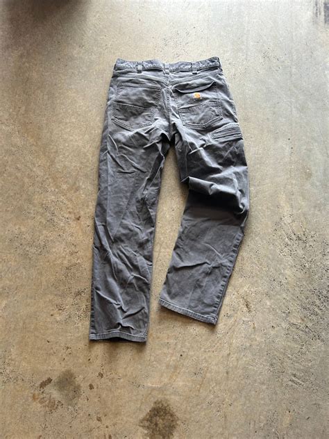 Carhartt Grey Carhartt Pants | Grailed