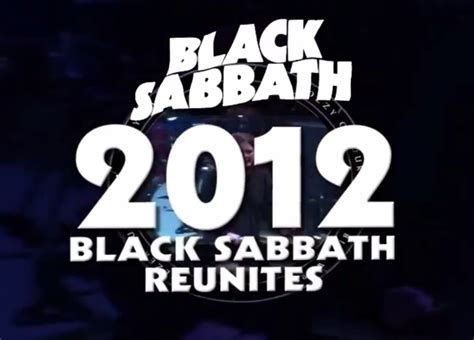 Black Sabbath Reunite