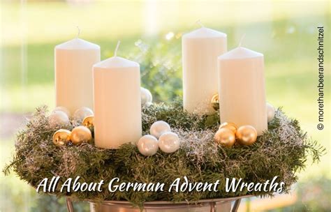 All About German Advent Wreaths – More than Beer and Schnitzel