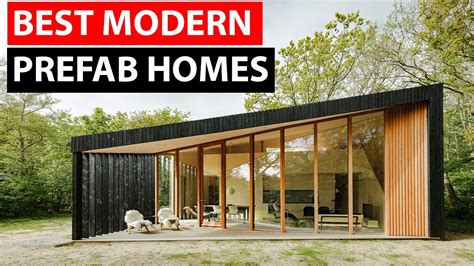 10 Most Incredible Modern Prefab Modular Homes - YouTube