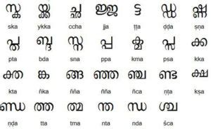 Malayalam Alphabets & Words | Kerala | Kerala